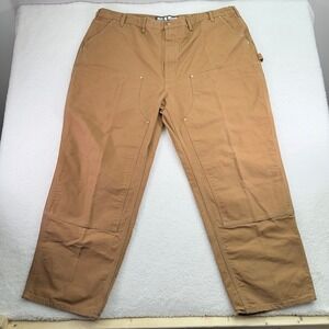 Carhartt Pants Mens 50x32 (48x31) Double Knee Carpenter‎ Loose Original B01 USA